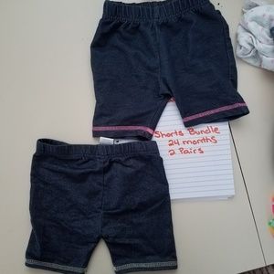 Girls 24 month shorts